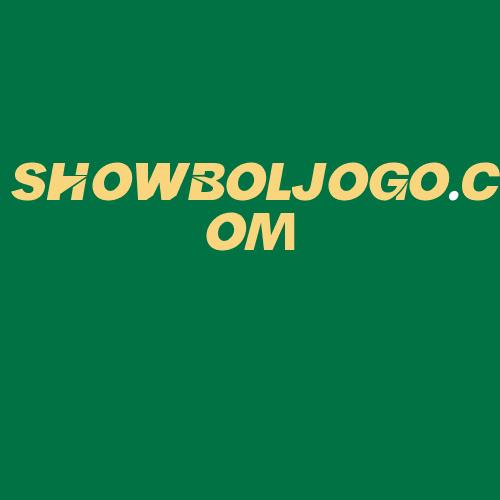 Logo da SHOWBOLJOGO